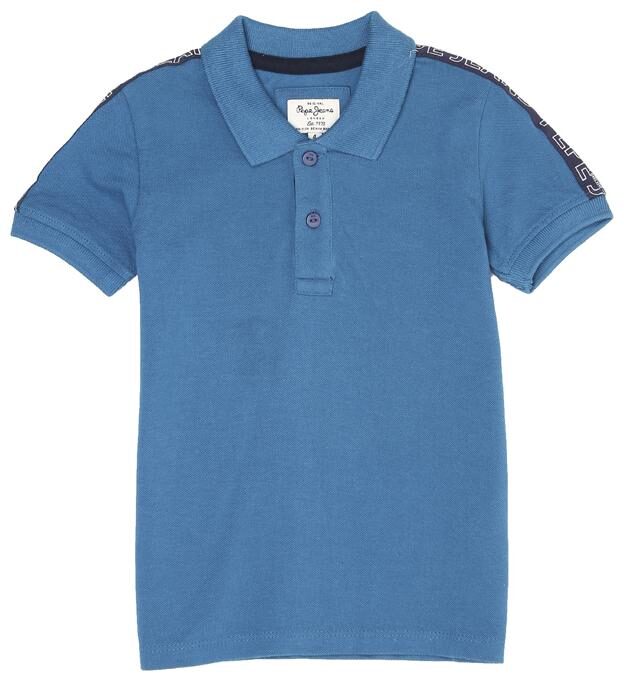 

Pepe Jeans Boy Cotton blend Solid T-shirt - Blue