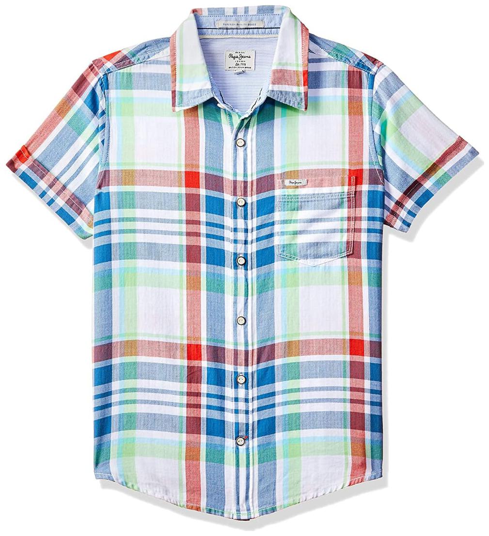 

Pepe Jeans Boy Cotton Checked Shirt Multi