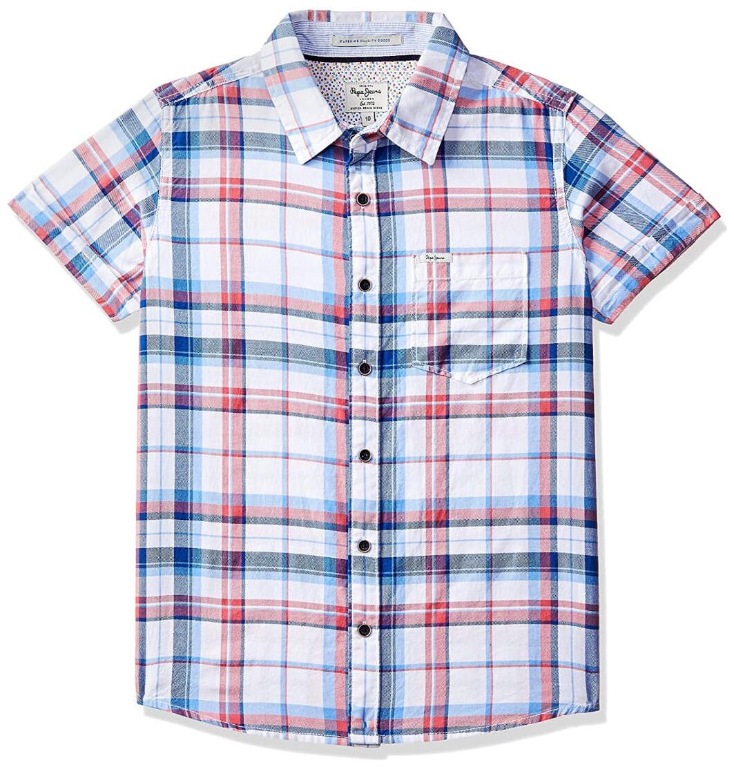 

Pepe Jeans Boy Cotton Checked Shirt Multi