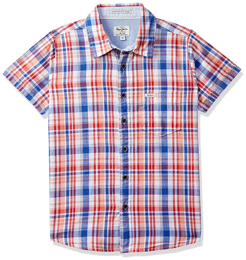 

Pepe Jeans Boy Cotton Checked Shirt Multi