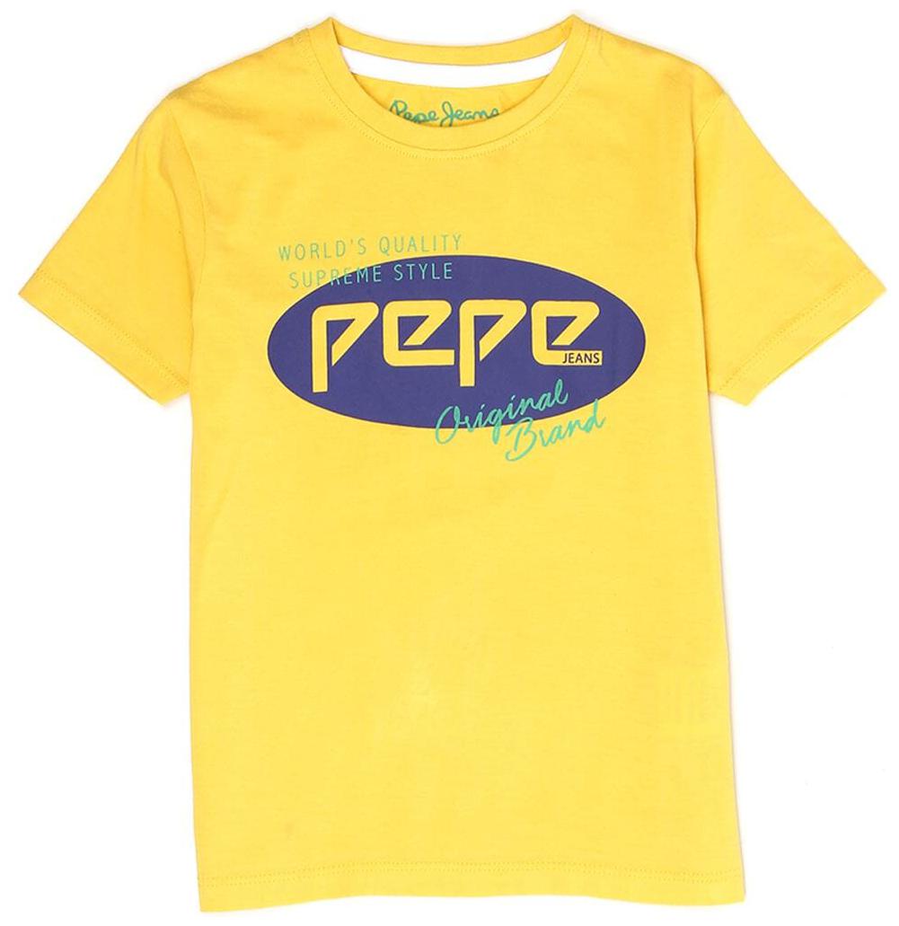 

Pepe Jeans Boy Cotton Printed T-shirt - Yellow
