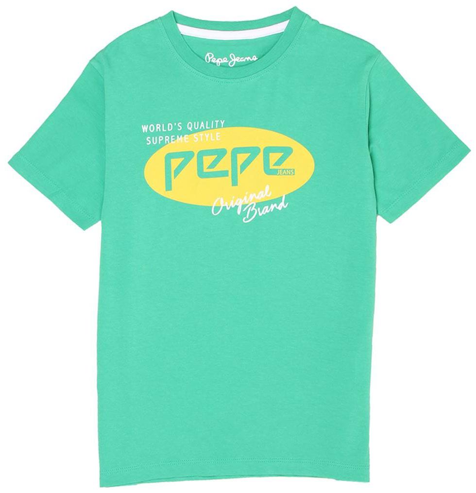 

Pepe Jeans Boy Cotton Printed T-shirt - Green