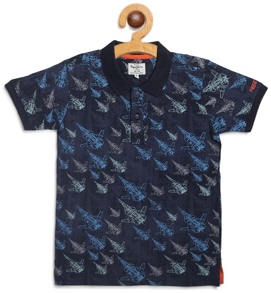 

Pepe Jeans Boy Cotton Printed T-shirt - Blue
