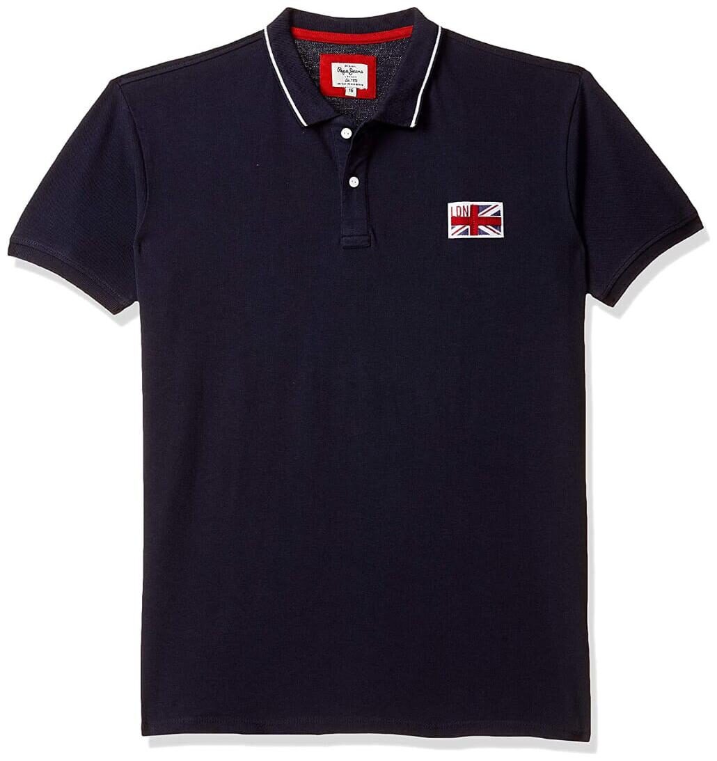 

Pepe Jeans Boy Cotton Solid T-shirt - Blue