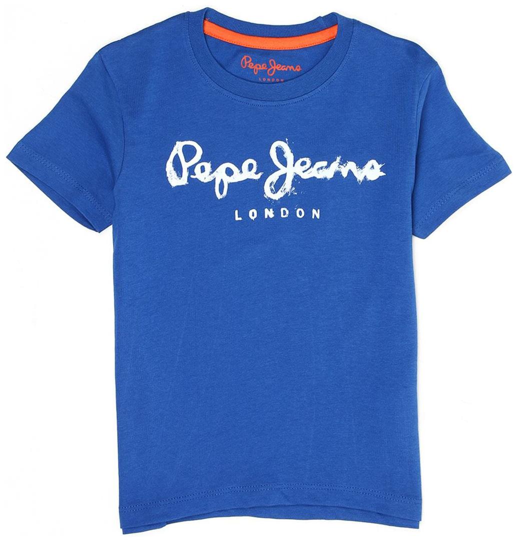 

Pepe Jeans Boy Cotton Printed T-shirt - Blue