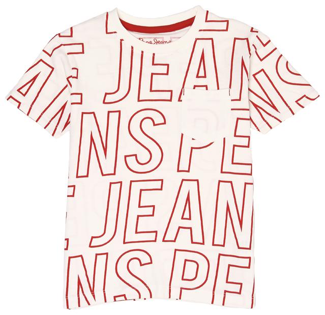 

Pepe Jeans Boy Cotton blend Printed T-shirt - White