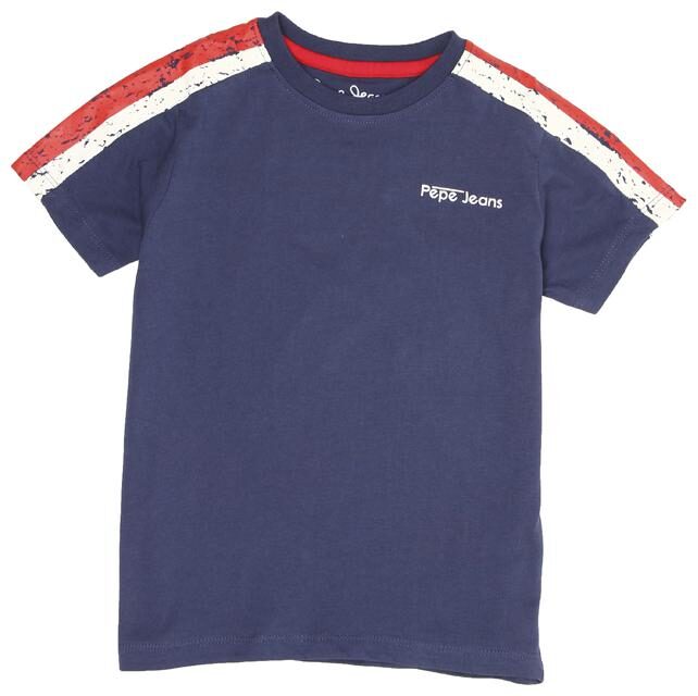 

Pepe Jeans Boy Cotton blend Solid T-shirt - Blue