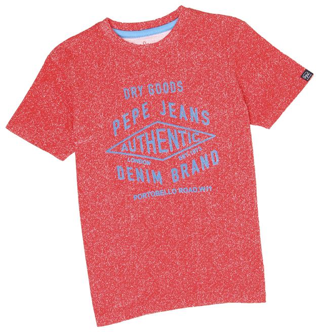 

Pepe Jeans Boy Cotton blend Printed T-shirt - Red