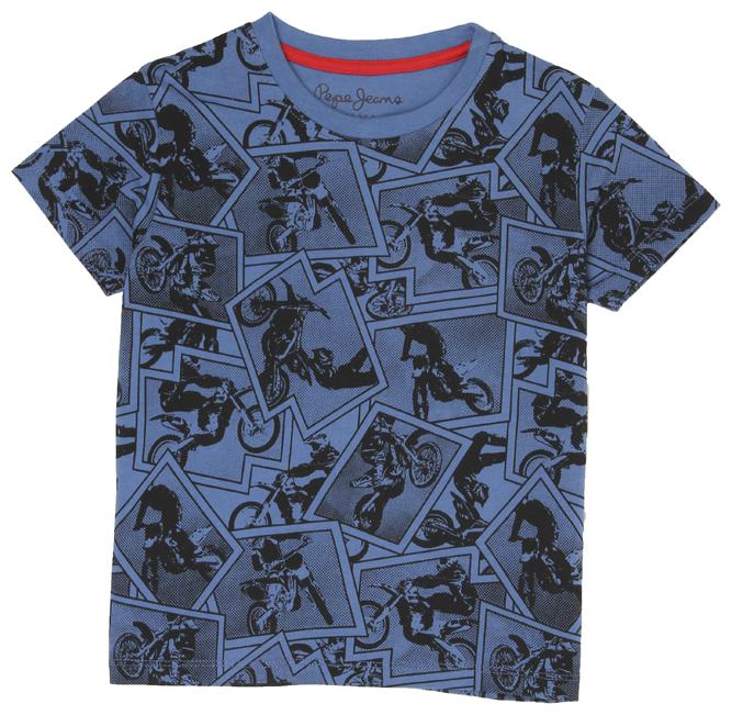 

Pepe Jeans Boy Cotton blend Printed T-shirt - Blue