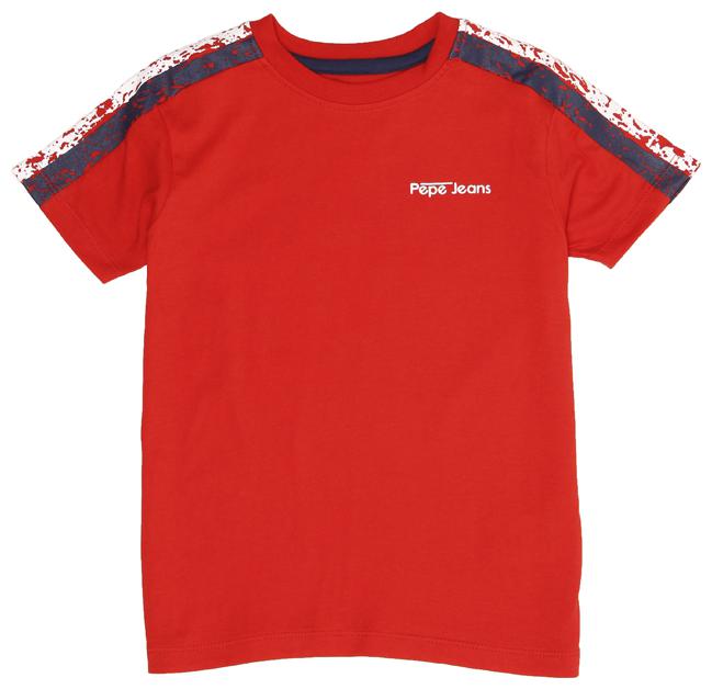 

Pepe Jeans Boy Cotton blend Solid T-shirt - Red