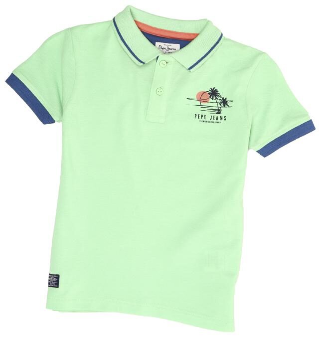 

Pepe Jeans Boy Cotton blend Solid T-shirt - Green