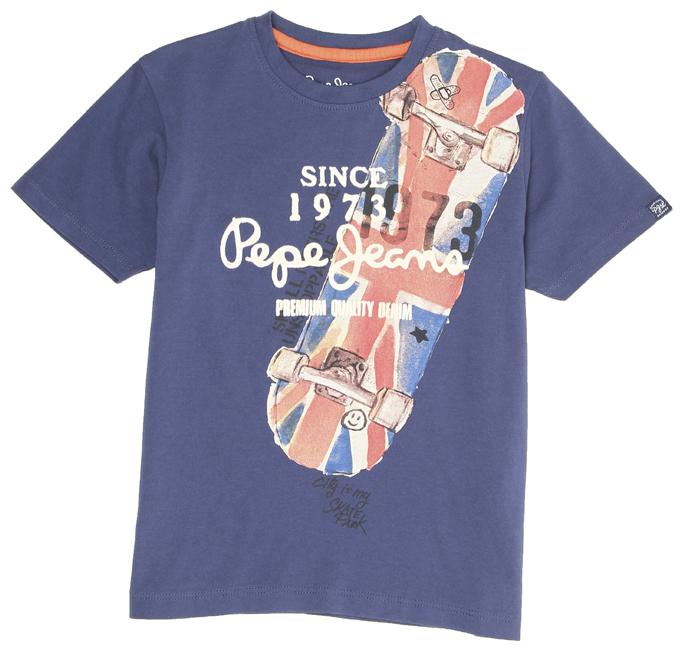 

Pepe Jeans Boy Cotton blend Printed T-shirt - Blue