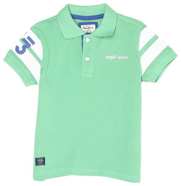 

Pepe Jeans Boy Cotton blend Striped T-shirt - Green