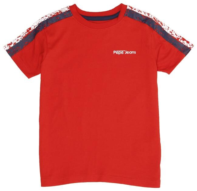 

Pepe Jeans Boy Cotton blend Solid T-shirt - Red