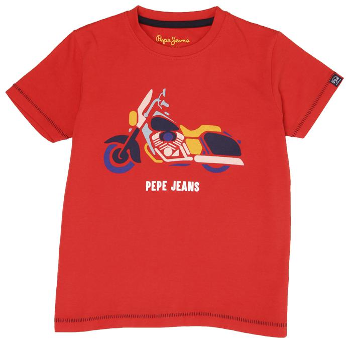 

Pepe Jeans Boy Cotton blend Printed T-shirt - Red