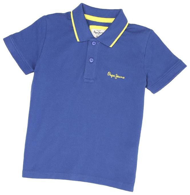 

Pepe Jeans Boy Cotton blend Solid T-shirt - Blue