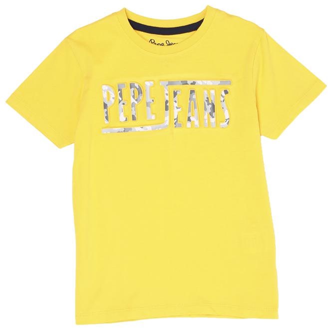 

Pepe Jeans Boy Cotton blend Printed T-shirt - Yellow