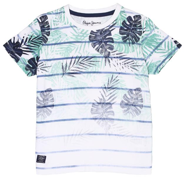 

Pepe Jeans Boy Cotton blend Printed T-shirt - White