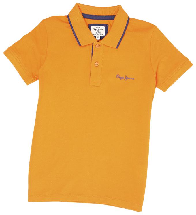 

Pepe Jeans Boy Cotton blend Solid T-shirt - Orange