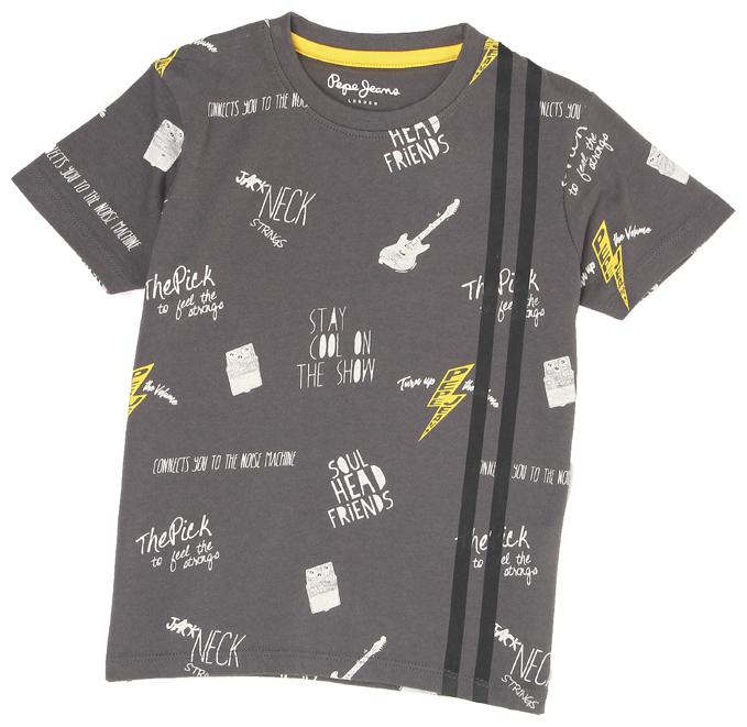 

Pepe Jeans Boy Cotton blend Printed T-shirt - Grey