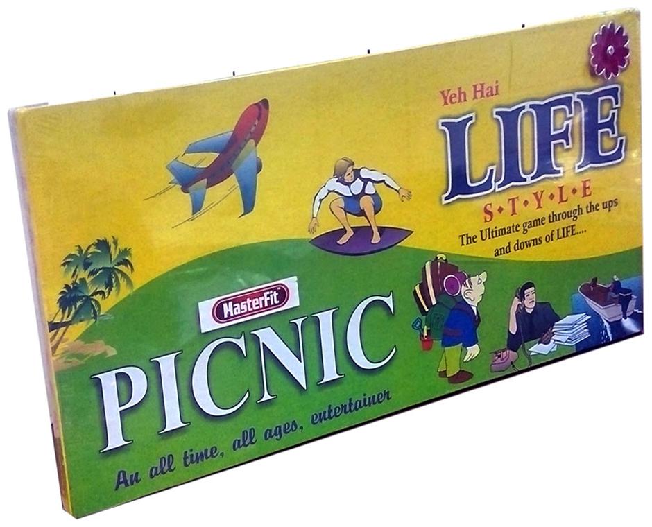 

Picnic Board Game (The Ultimate Game Through The ups and Down of Life)