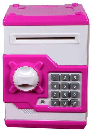 Pink Electronic Money Safe Box