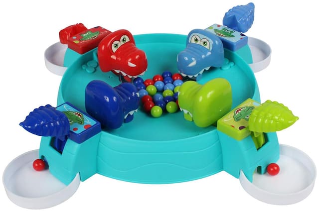 Planet of Toys Funny Crocodile Ball Collecting Indoor Game For Kids, Children