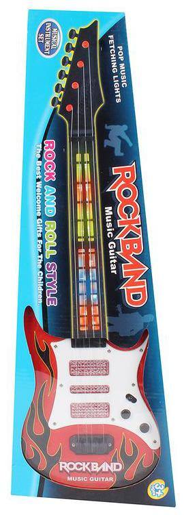 Planet of Toys Light And Sound Rock Music Guitar