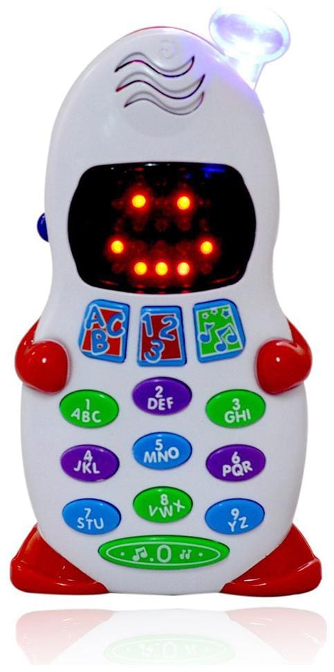 Planet of Toys Alphabets Numbers Learning Educational Toys Aptitude Learner Toy Phone for Kids