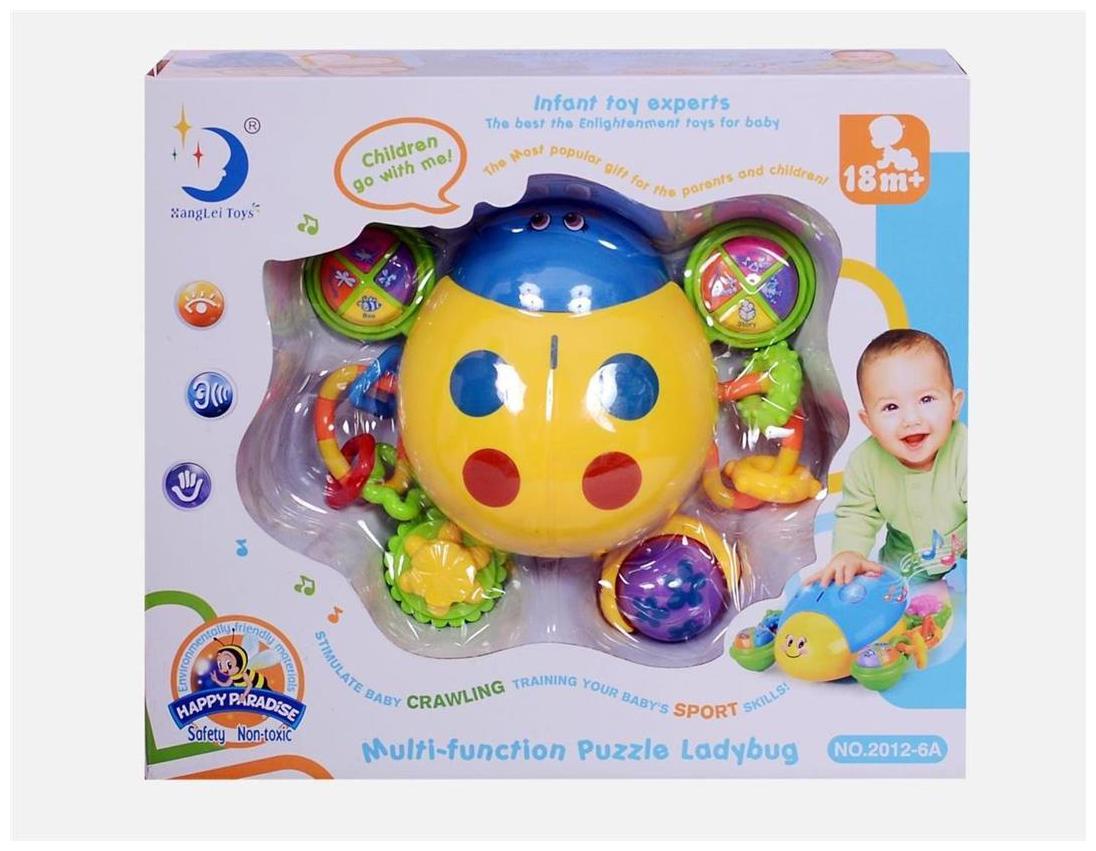 

Planet of Toys Multifunction Musical Moving Puzzle Ladybug