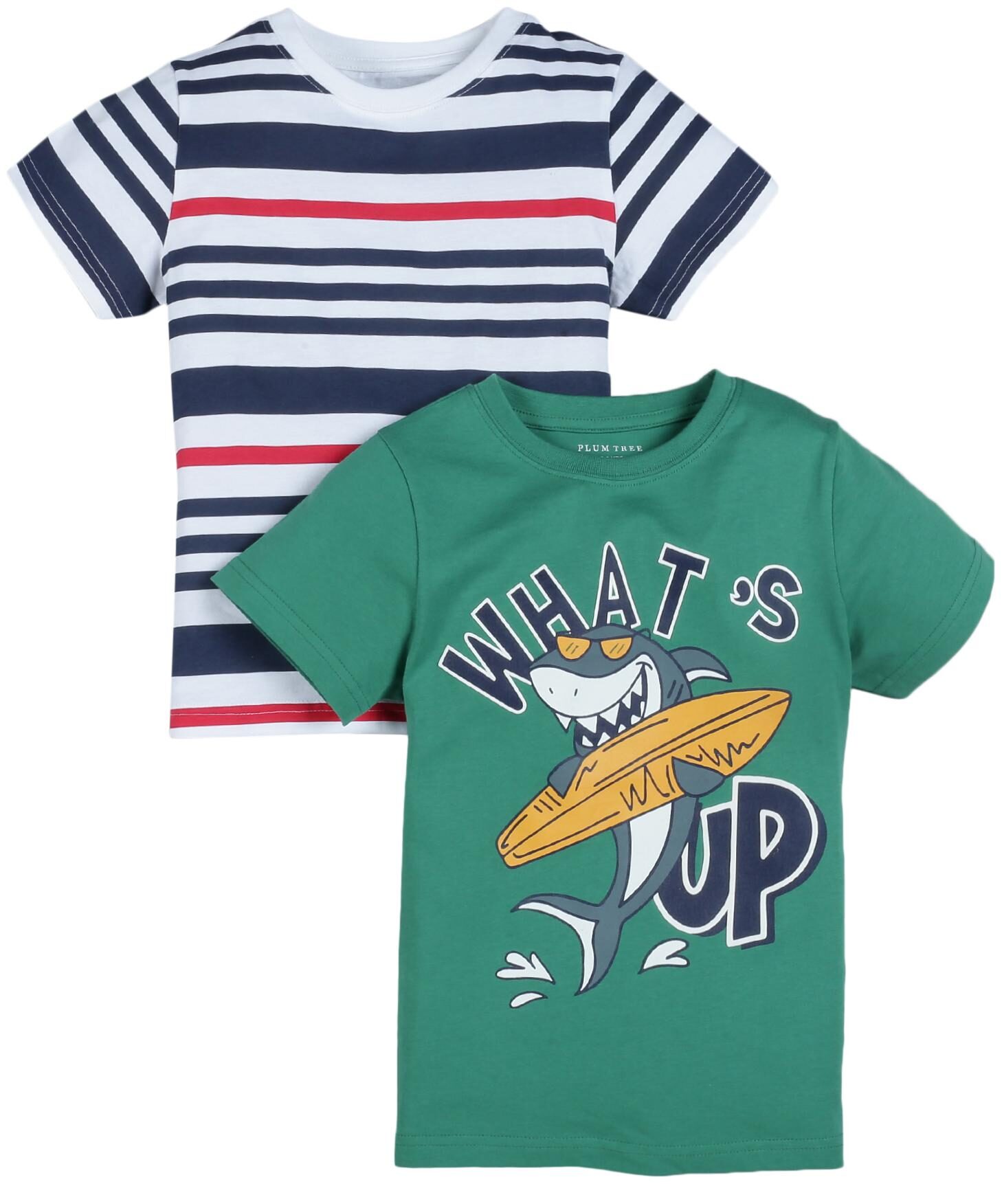 

PLUMTREE Boy Cotton Printed T-shirt - Multi