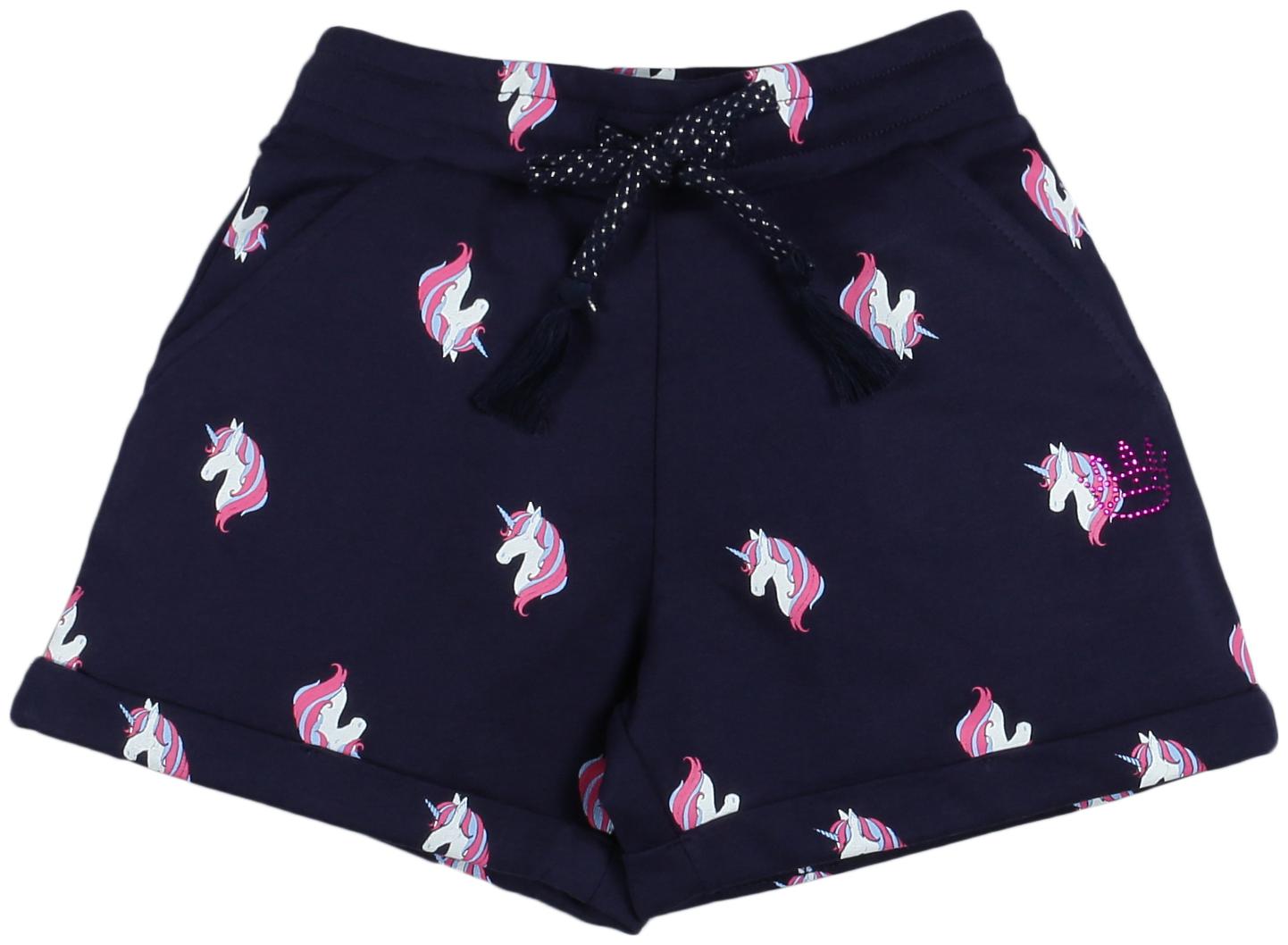 

PLUMTREE Girl Cotton Printed Regular shorts - Blue