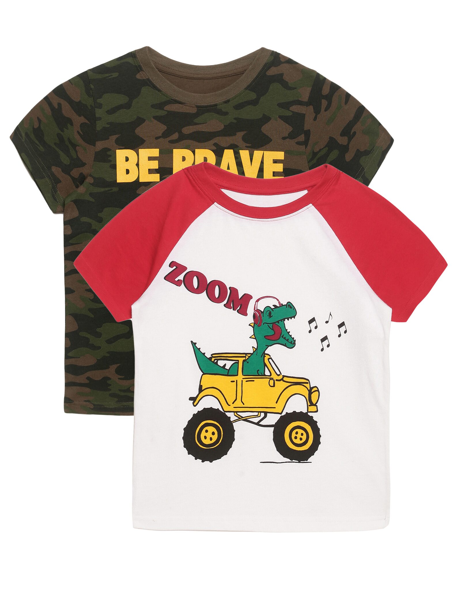 

PLUMTREE Boy Cotton Printed T-shirt - Multi