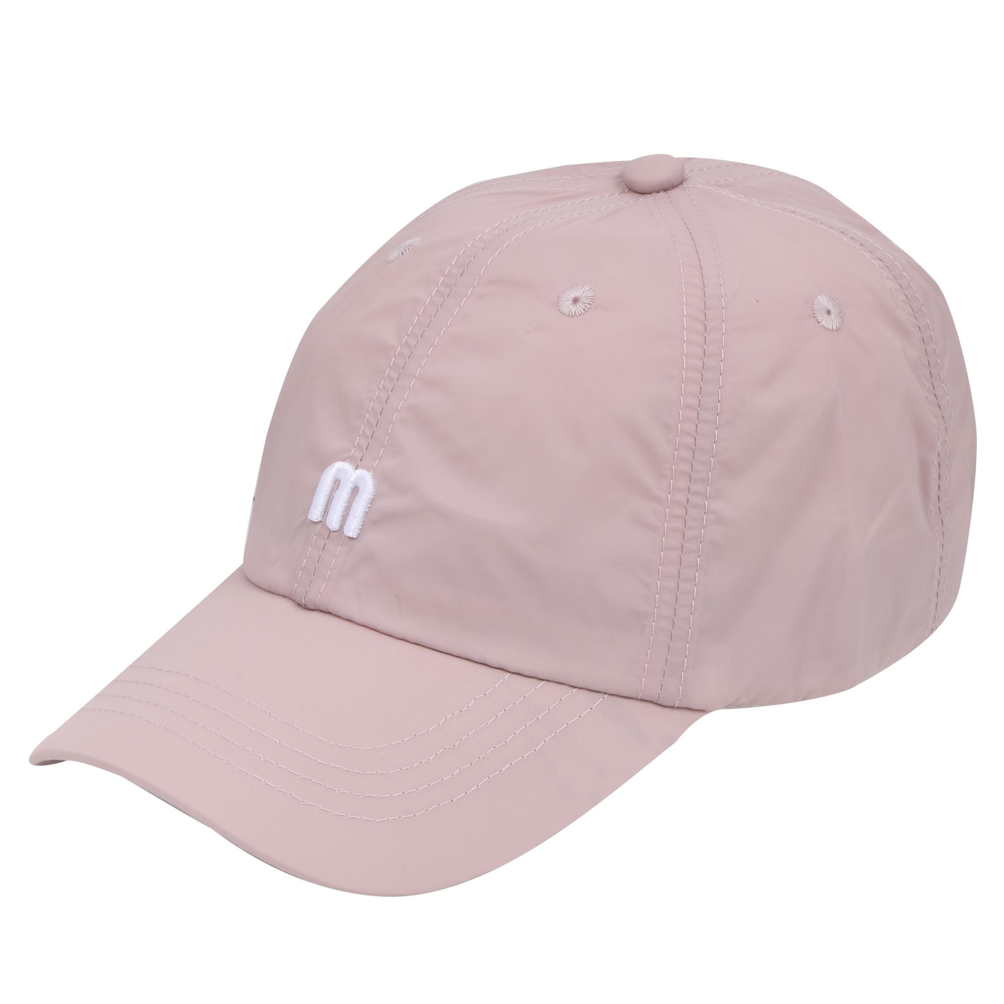 

Pokory Caps for Kids Pink Soft Cotton with Adjustable Cap from 6 months to 3 years For Boy Girl Children C124 Alphabets Series