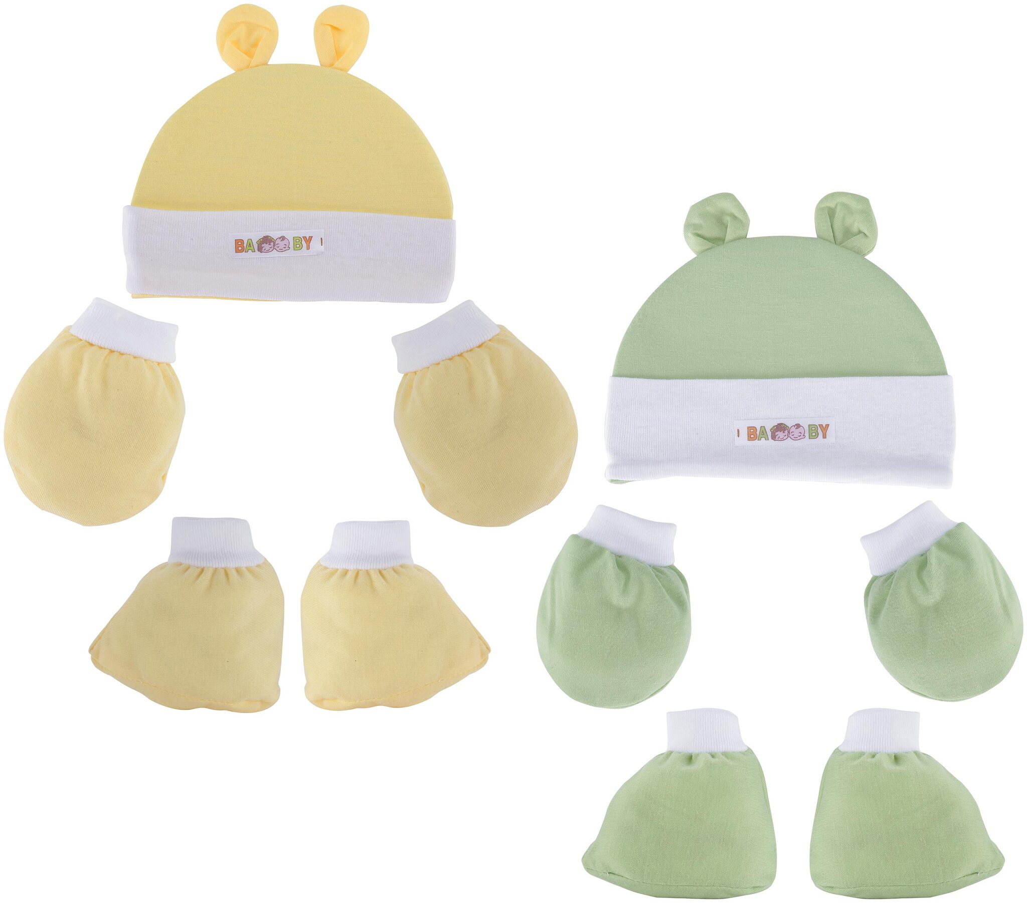 

POKORY Unisex Mitten Light weight And Travel Friendly For The Parents Yellow