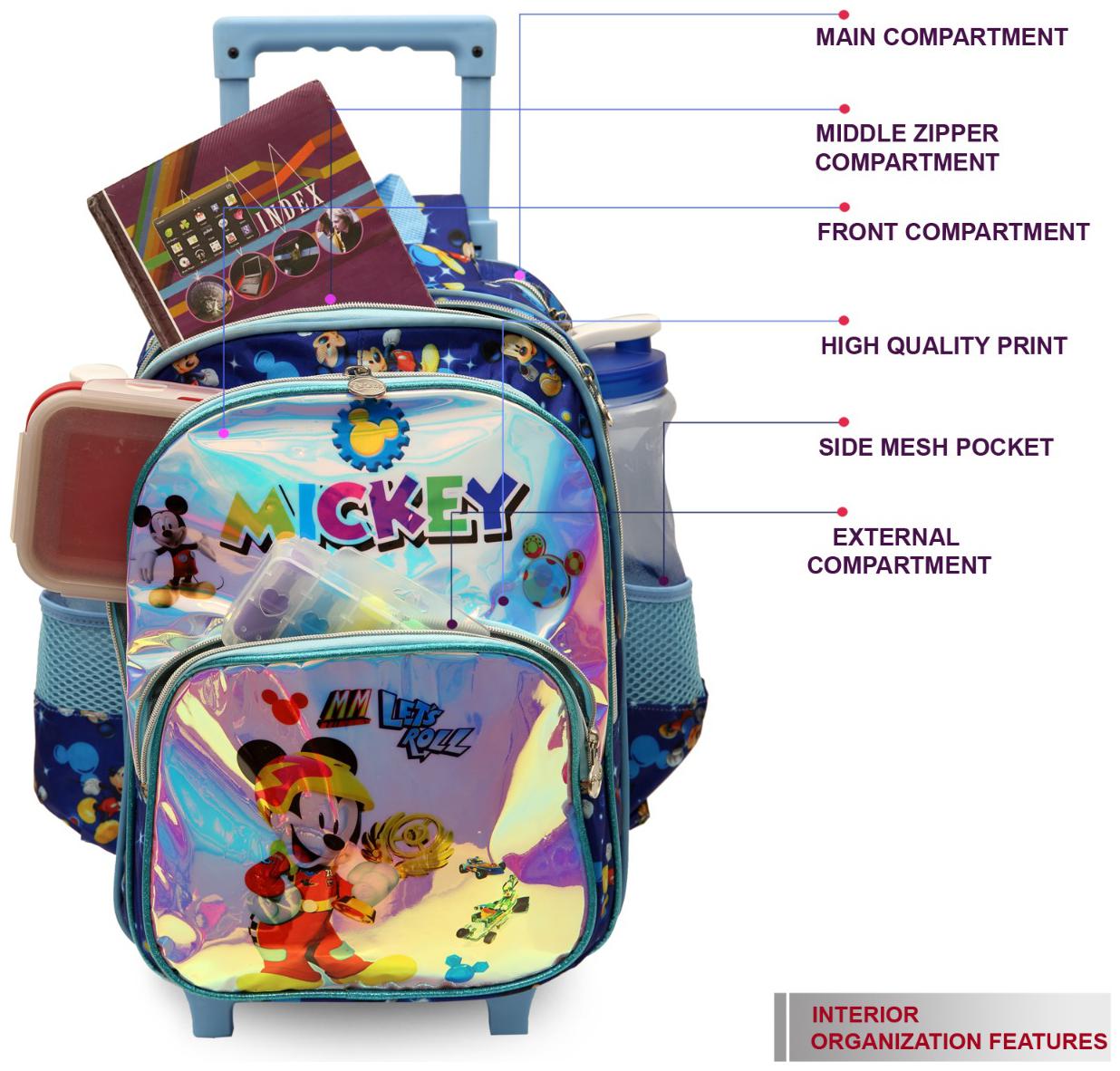 

Polo ClassDisney School Bag Trolley SBT-11