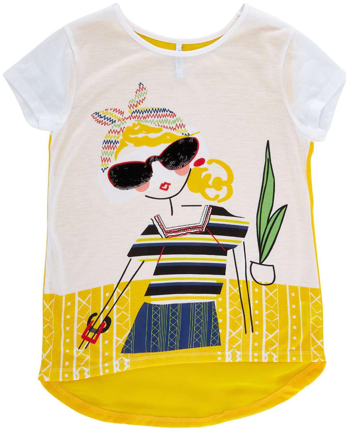 

Poppers by Pantaloons Girl Cotton Solid T shirt - Blue