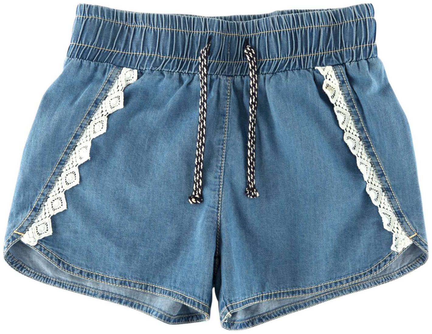 

Poppers by Pantaloons Girl Cotton Solid Regular shorts - Blue