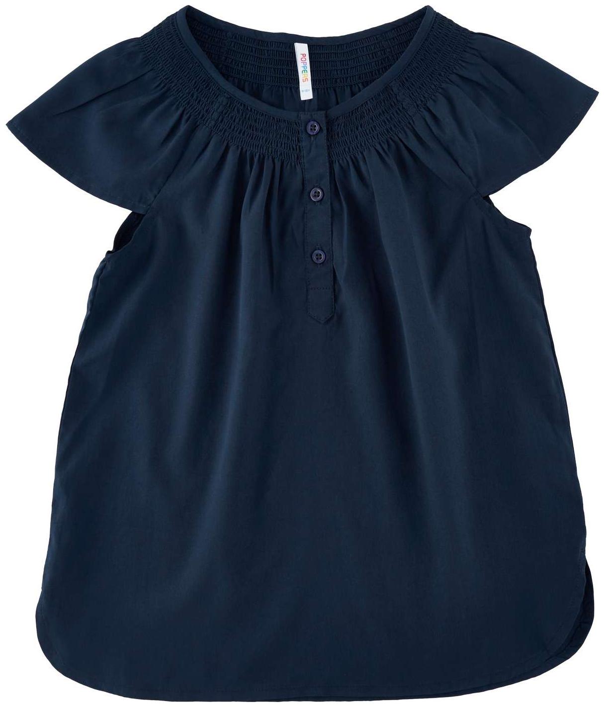 

Poppers by Pantaloons Girl Cotton Solid Top - Blue