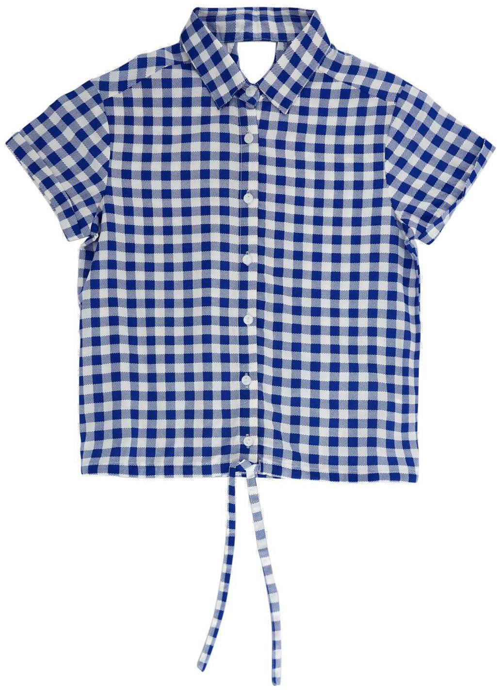 

Poppers by Pantaloons Girl Cotton Solid Top - Blue