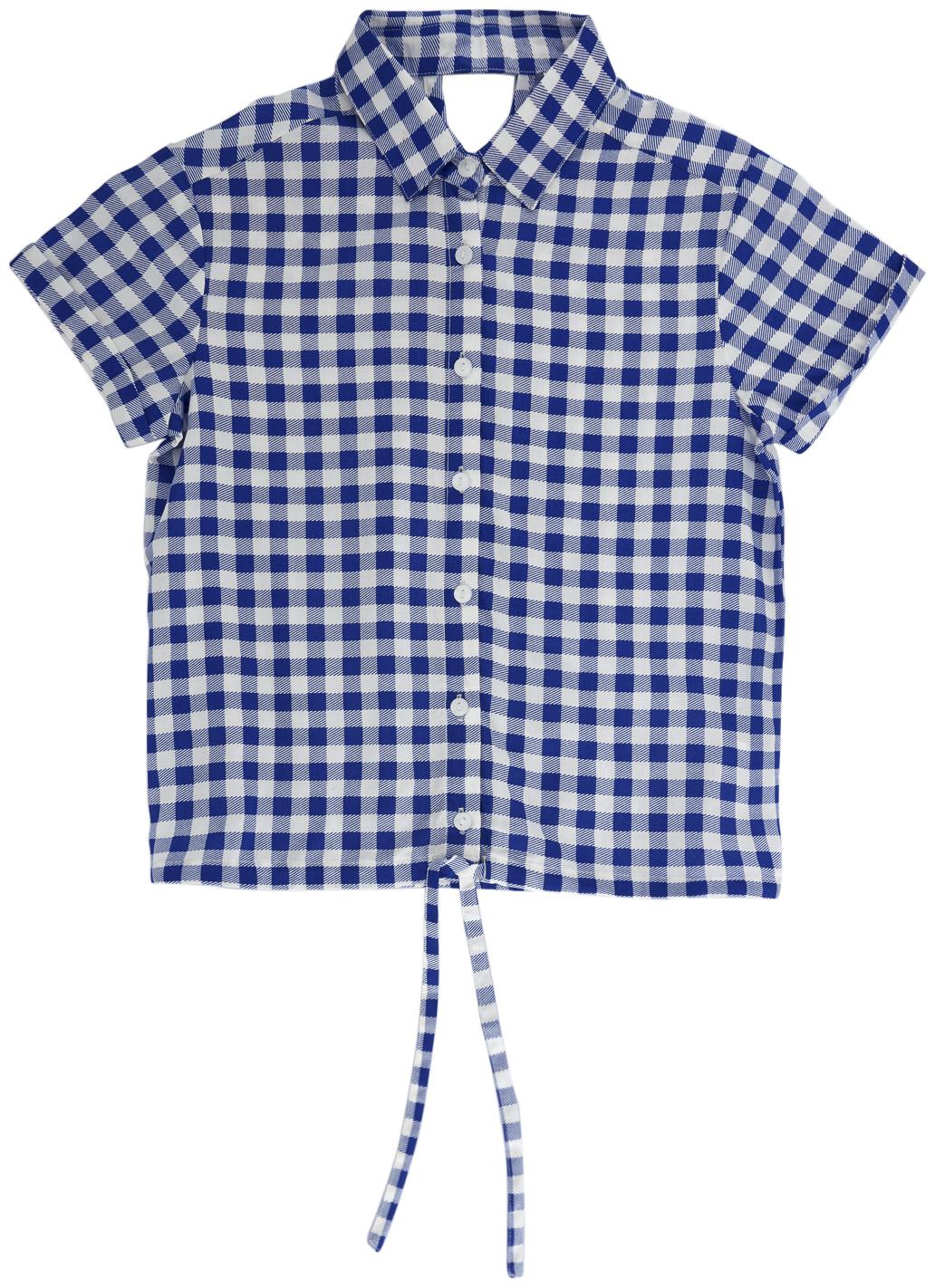 

Poppers by Pantaloons Girl Cotton Solid Top - Blue