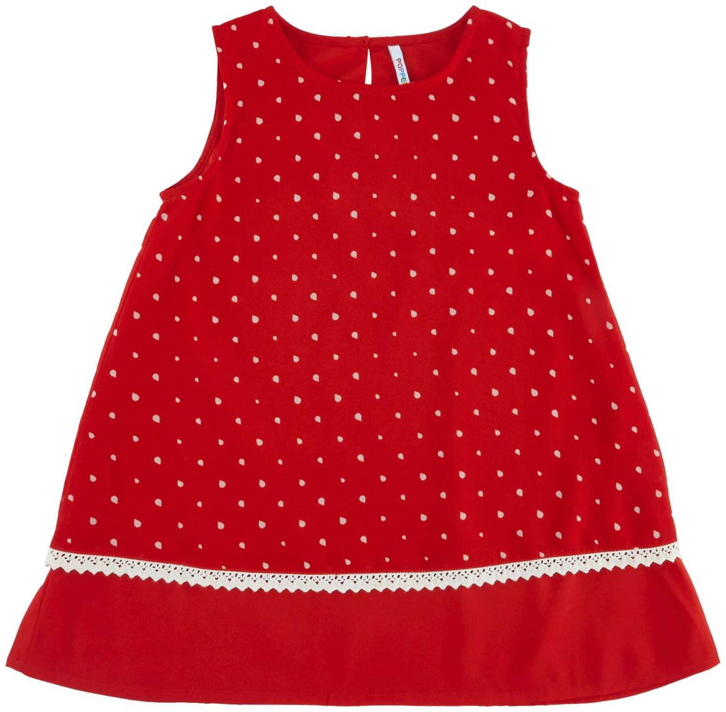 

Poppers by Pantaloons Girl Cotton Solid Top - Red