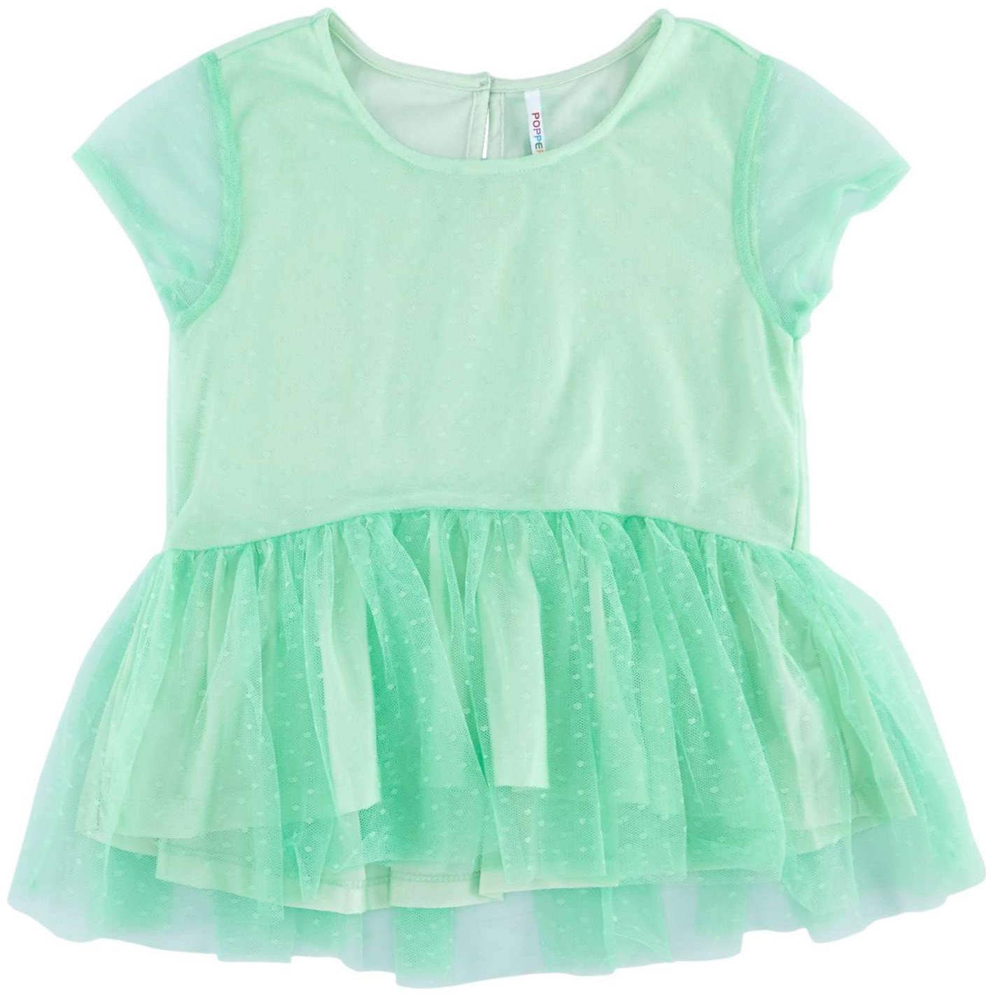 

Poppers by Pantaloons Girl Cotton Solid Top - Blue