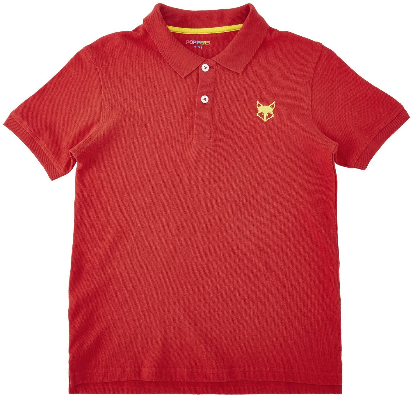 

Poppers by Pantaloons Boy Cotton Solid T-shirt - Red