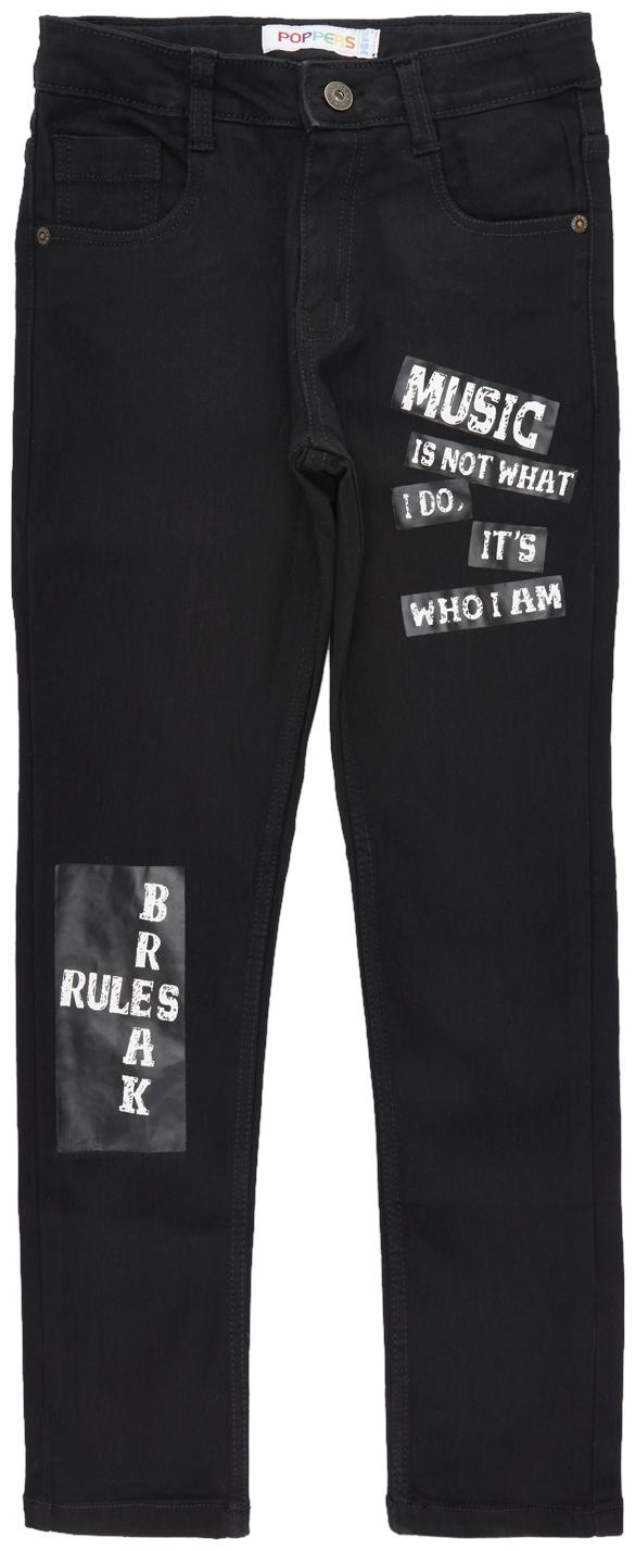 

Poppers by Pantaloons Boy s Regular fit Jeans - Black