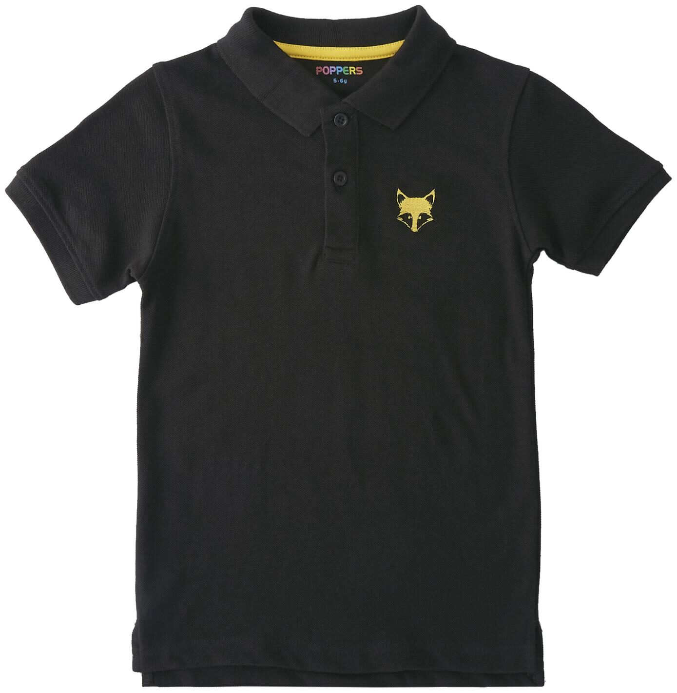 

Poppers by Pantaloons Boy Cotton Solid T-shirt - Black