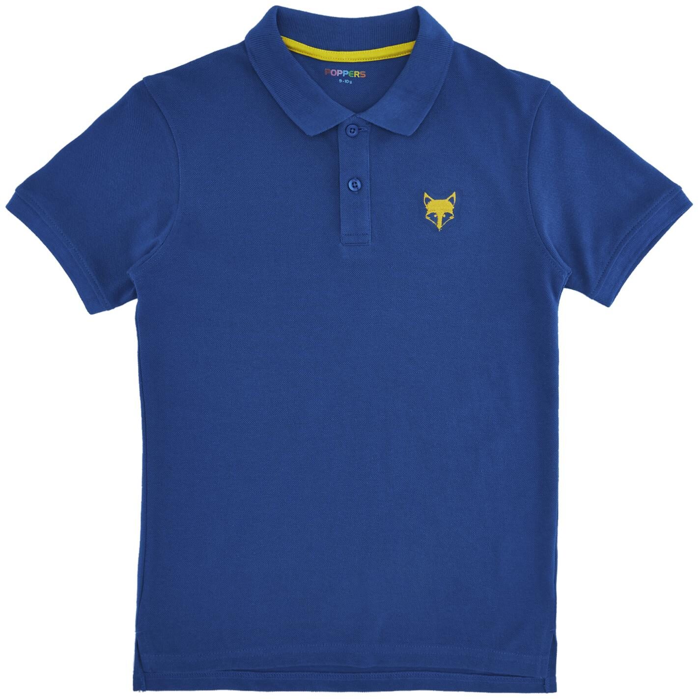 

Poppers by Pantaloons Boy Cotton Solid T-shirt - Blue