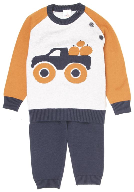 

Portobello Baby boy Top bottom set - Grey