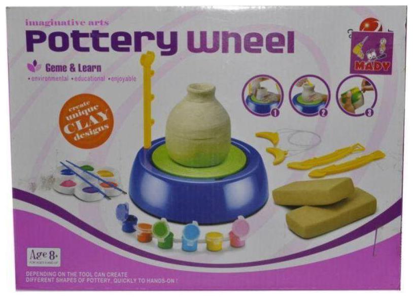 

Pottery wheel teaches the basic of pottery with tools clay the most primitive art craft of our civilization