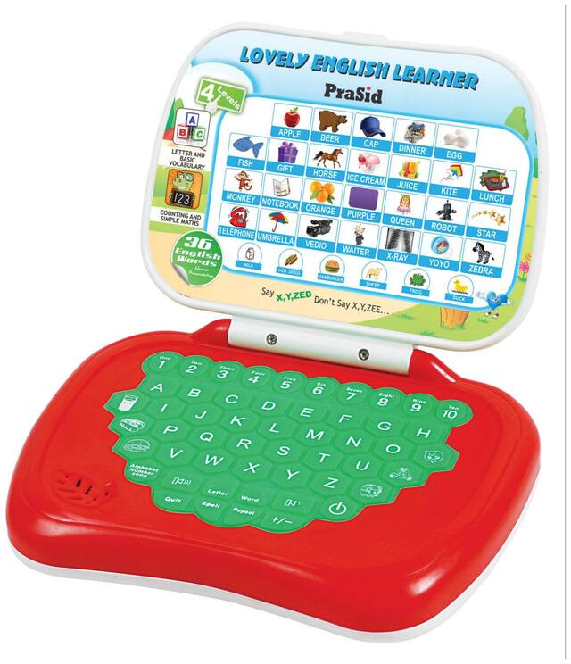 PraSid Lovely English Learner Kids Laptop 17.7 cm